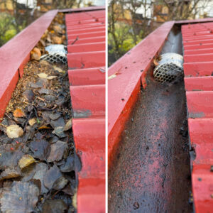 Við hreinsum þakrennur og niðurföll með sérhæfðum búnaði og tryggjum að vatn renni frjálst. Forðastu raka, myglu og skemmdir með reglulegri þakrennuþrifum.